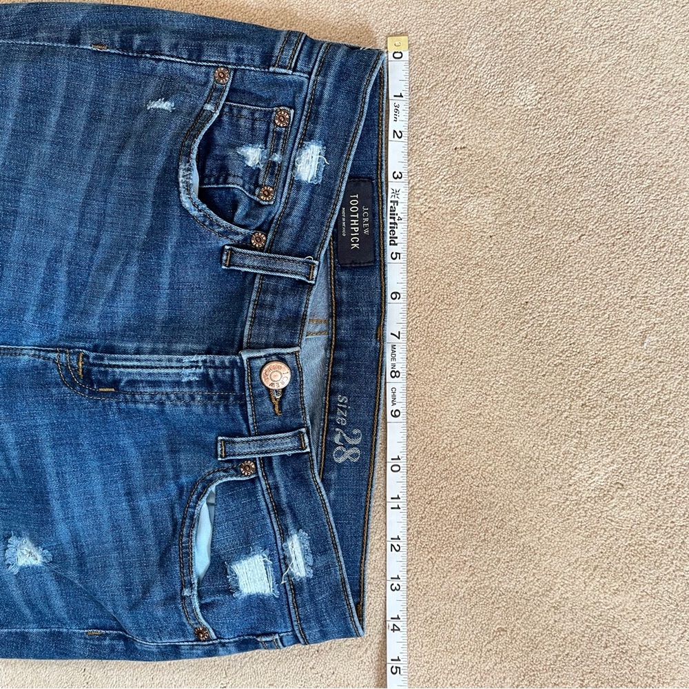 J Crew toothpick jeans - Picture 4 of 11